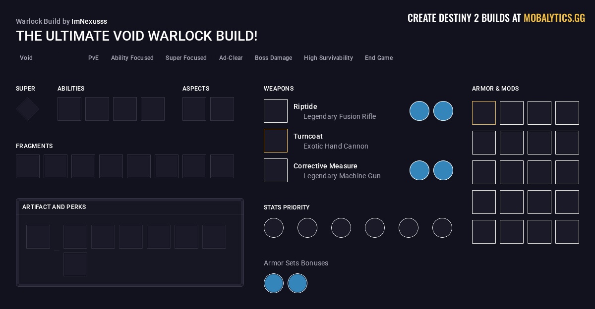 THE ULTIMATE VOID WARLOCK BUILD! - Destiny 2 Warlock Build for PvE ...